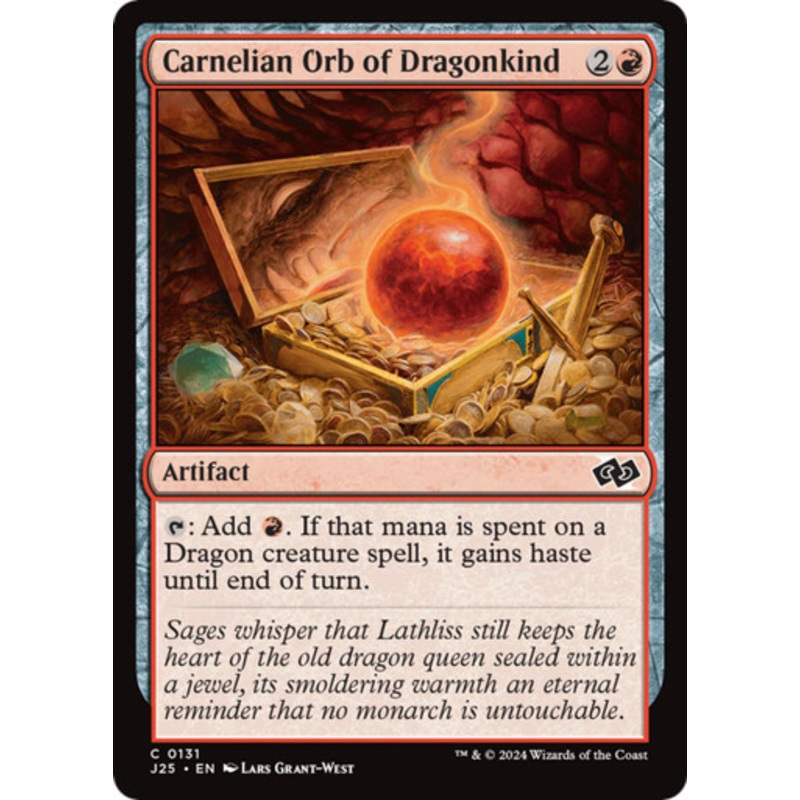 Carnelian Orb of Dragonkind | Jumpstart 2025