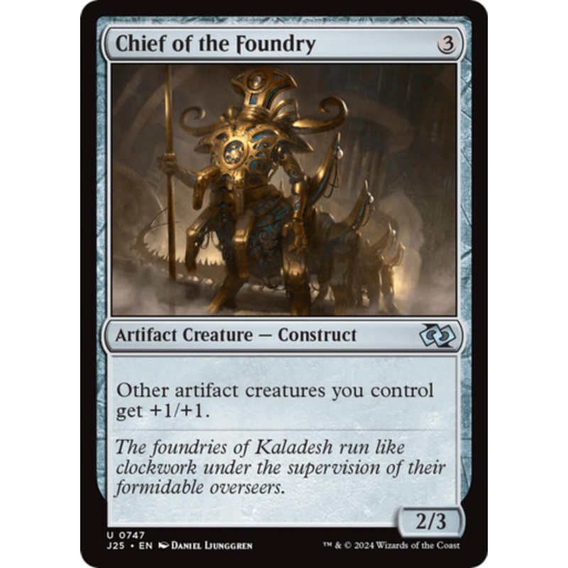 Chief of the Foundry | Jumpstart 2025