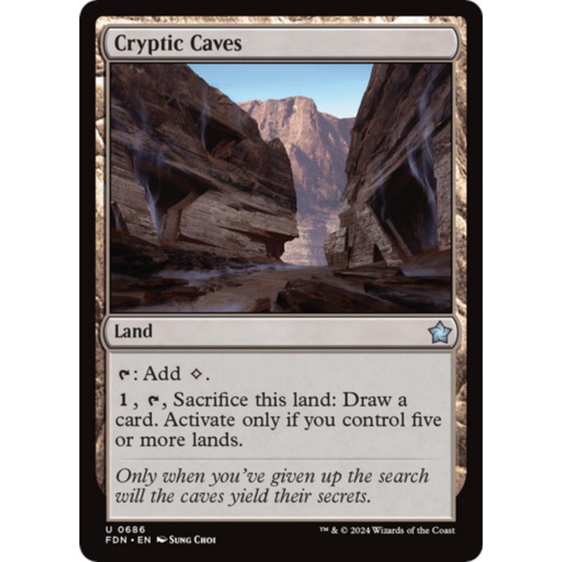 Cryptic Caves | Foundations