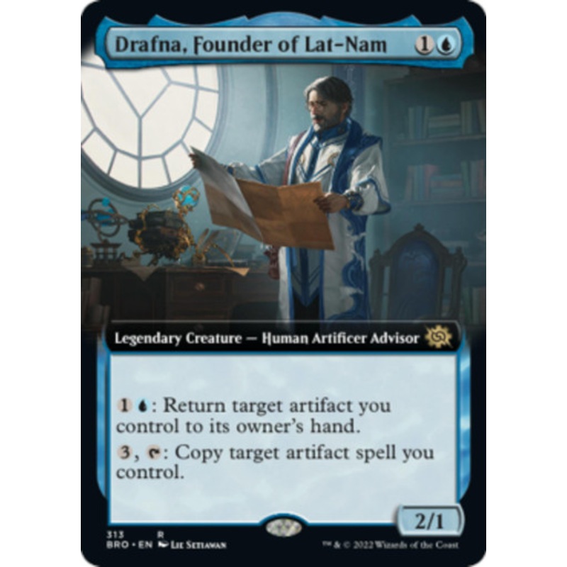 Drafna, Founder of Lat-Nam (Extended Art foil) | The Brothers’ War