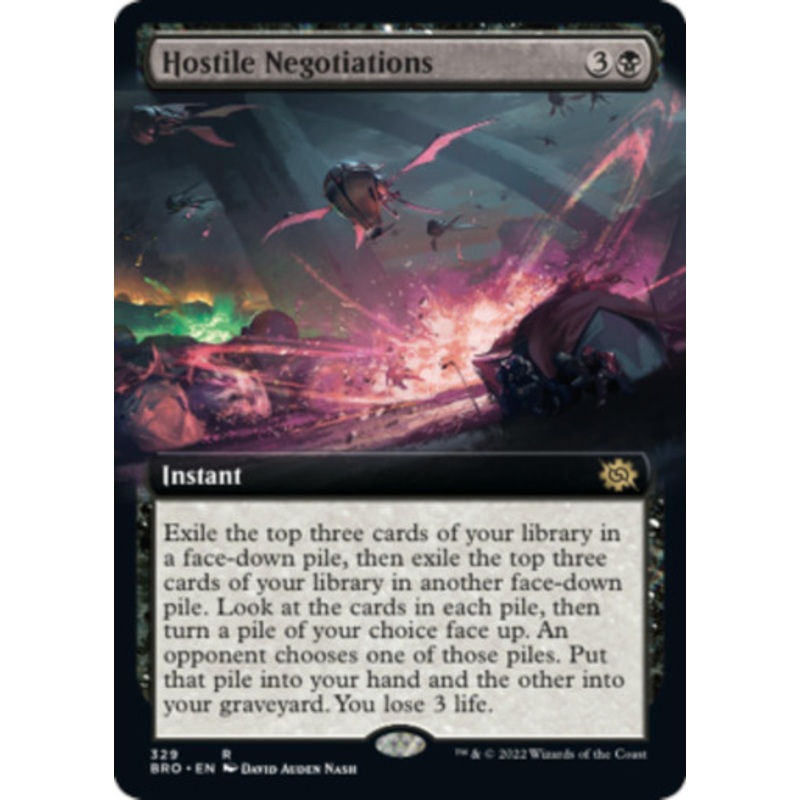 Hostile Negotiations (Extended Art) | The Brothers’ War