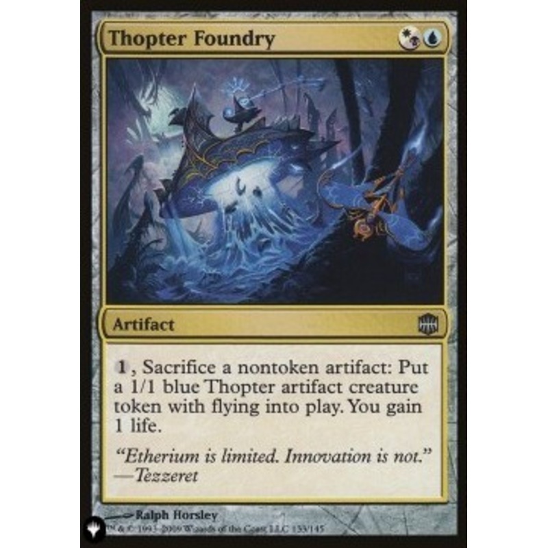 Thopter Foundry (The List Reprint) | Alara Reborn