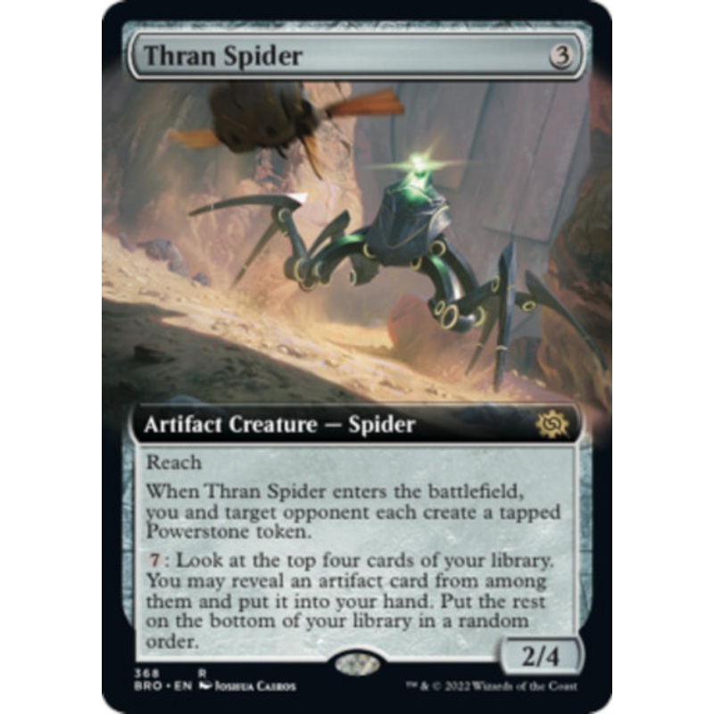Thran Spider (Extended Art foil) | The Brothers’ War