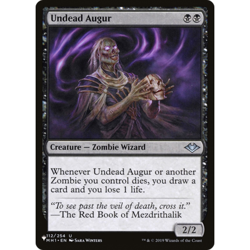 Undead Augur (The List Reprint) | Modern Horizons