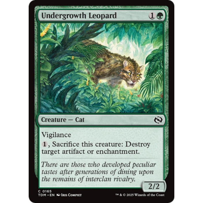 Undergrowth Leopard | Tarkir: Dragonstorm