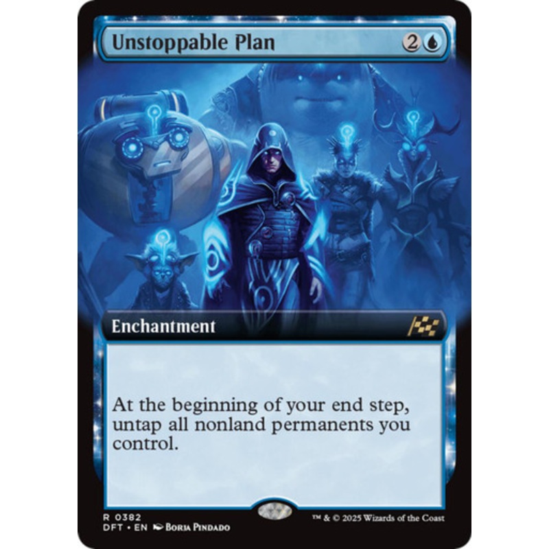 Unstoppable Plan (Extended Art Foil) | Aetherdrift