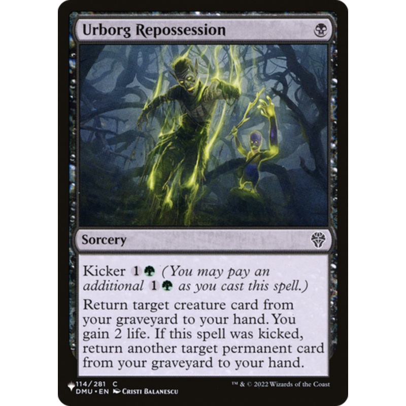 Urborg Repossession (The List Reprint) | Dominaria United