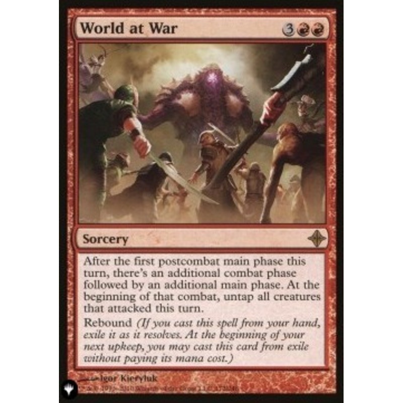 World at War (The List Reprint) | Rise of the Eldrazi