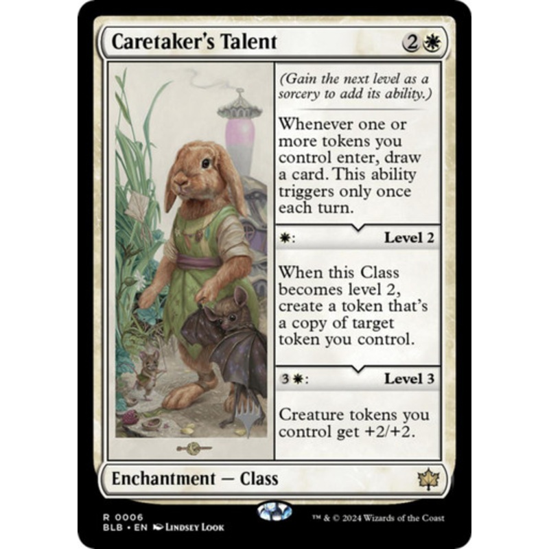 Caretaker’s Talent (Promo Pack Foil) | Bloomburrow