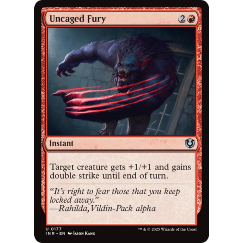 Uncaged Fury (Foil) | Innistrad Remastered