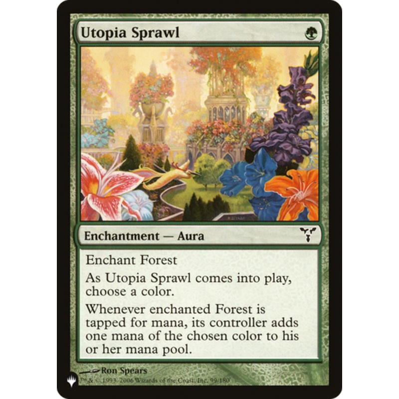 Utopia Sprawl (The List Reprint) | Dissension