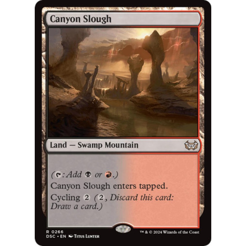 Canyon Slough | Duskmourn: House of Horror Commander