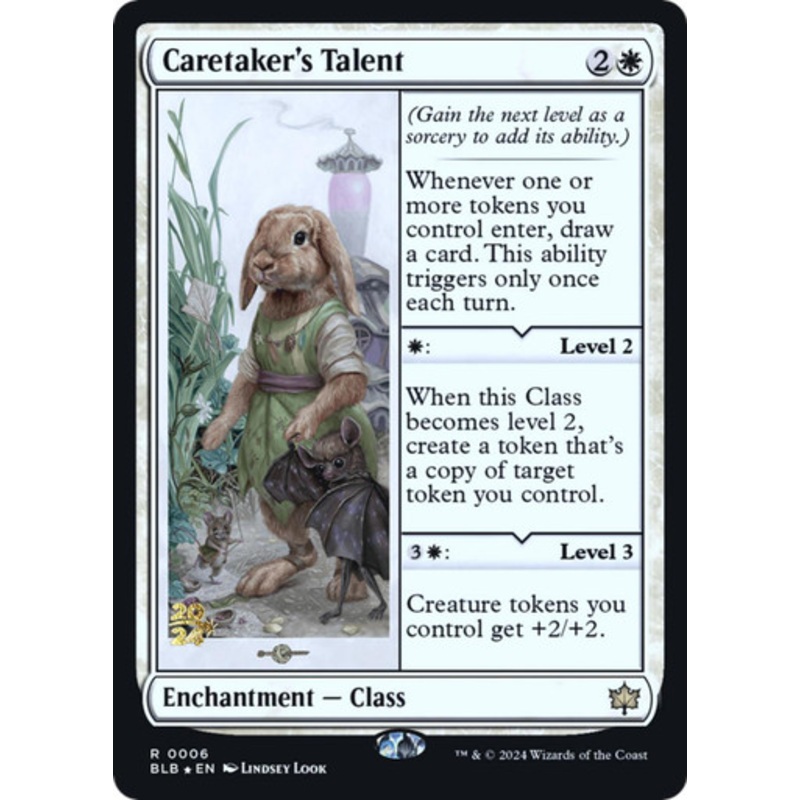 Caretaker’s Talent (Prerelease Foil) | Bloomburrow