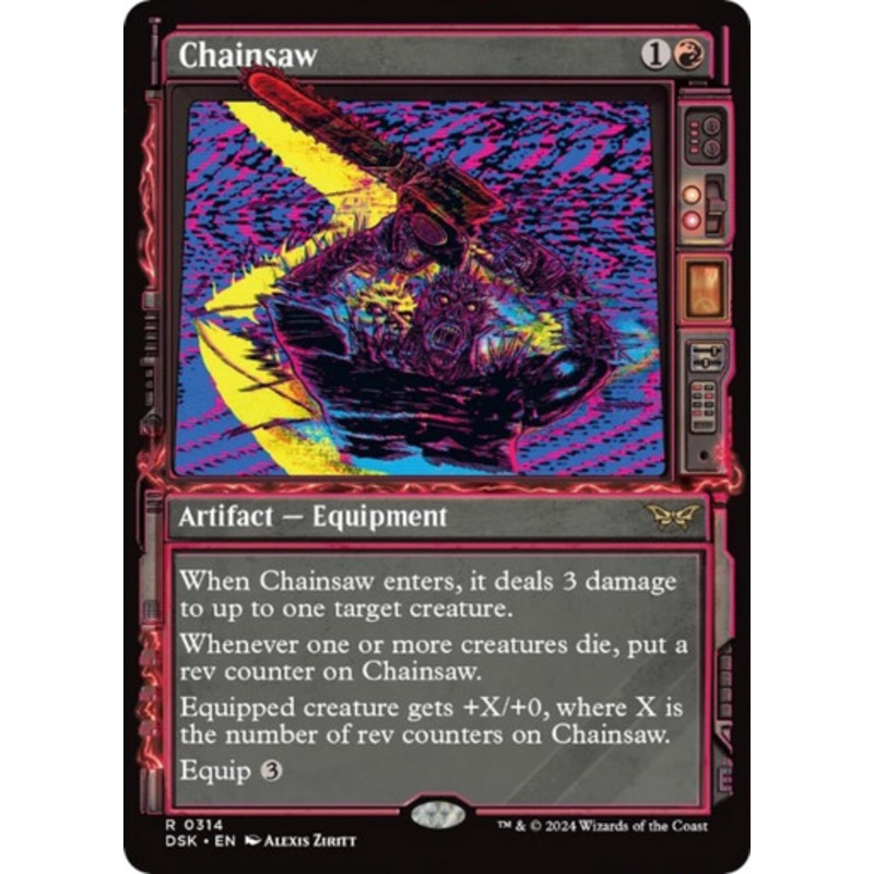 Chainsaw (Showcase Frame) | Duskmourn: House of Horror