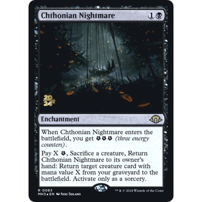 Chthonian Nightmare (Prerelease Foil) | Modern Horizons 3