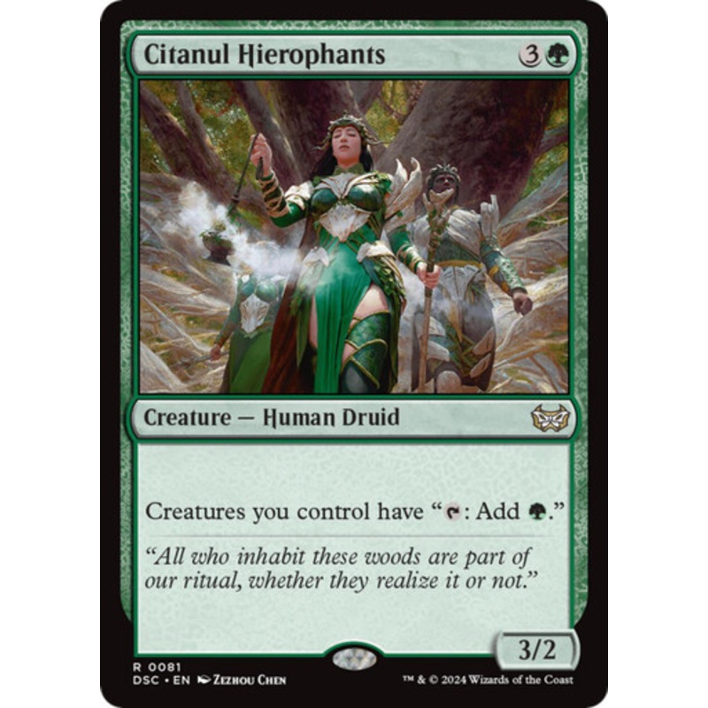 Citanul Hierophants | Duskmourn: House of Horror Commander
