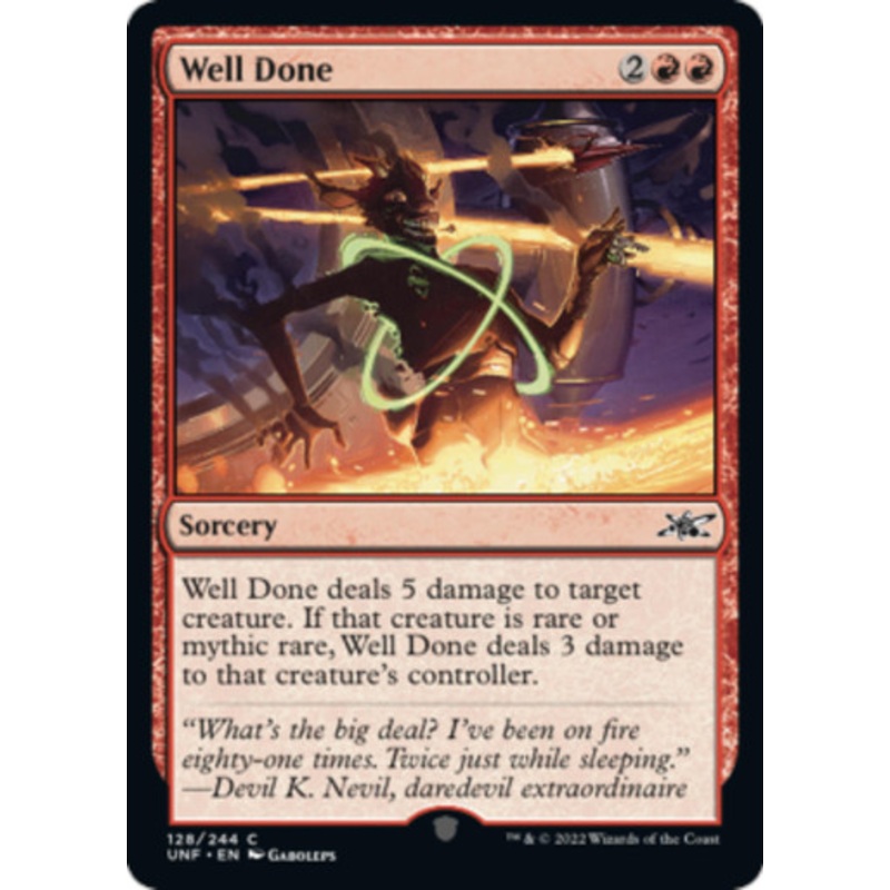 Well Done (foil) | Unfinity