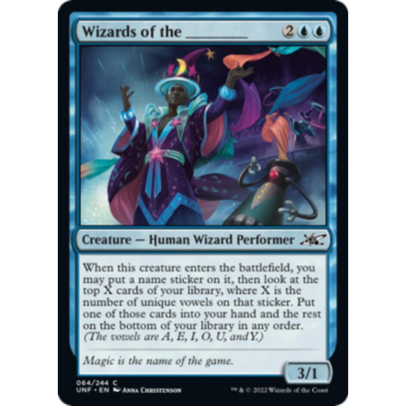 Wizards of the ______ (foil) | Unfinity