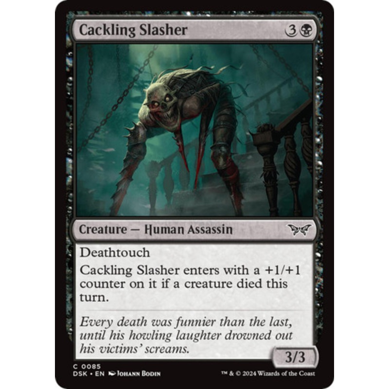 Cackling Slasher | Duskmourn: House of Horror