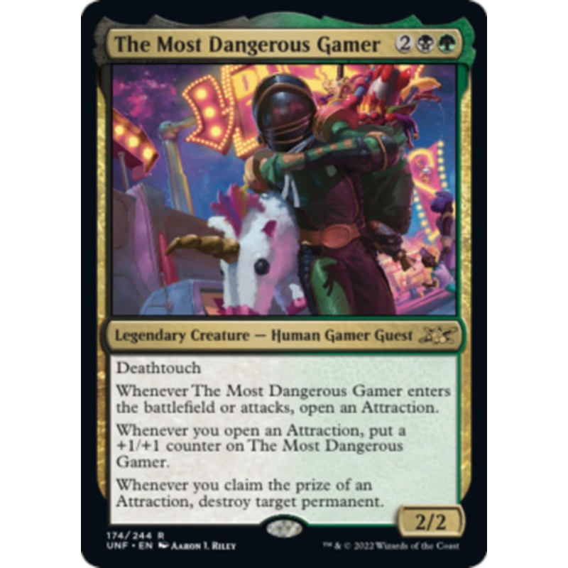 The Most Dangerous Gamer (foil) | Unfinity