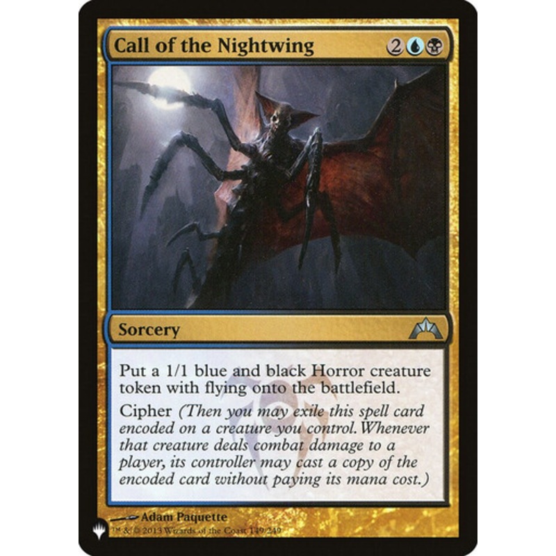 Call of the Nightwing (The List Reprint) | Gatecrash