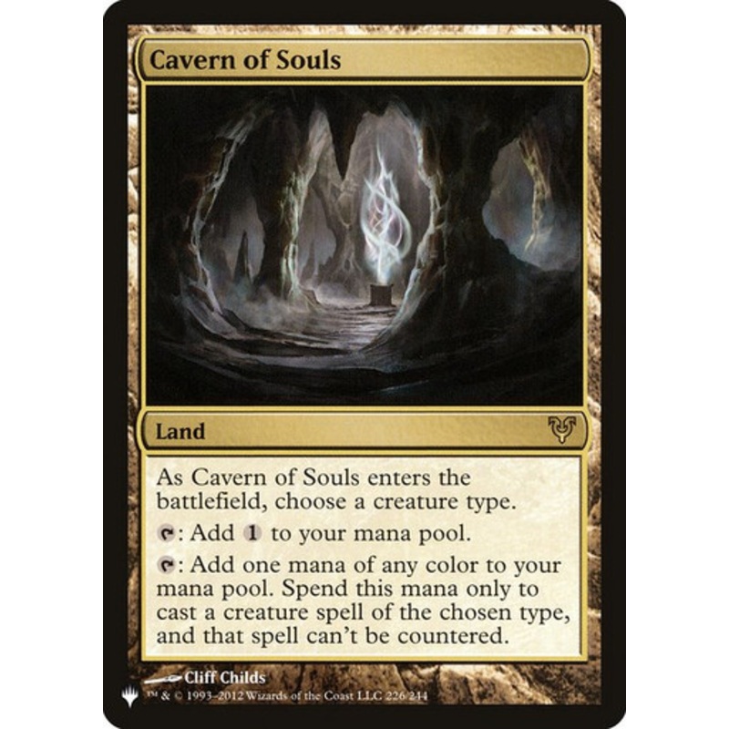 Cavern of Souls (The List Reprint) | Avacyn Restored