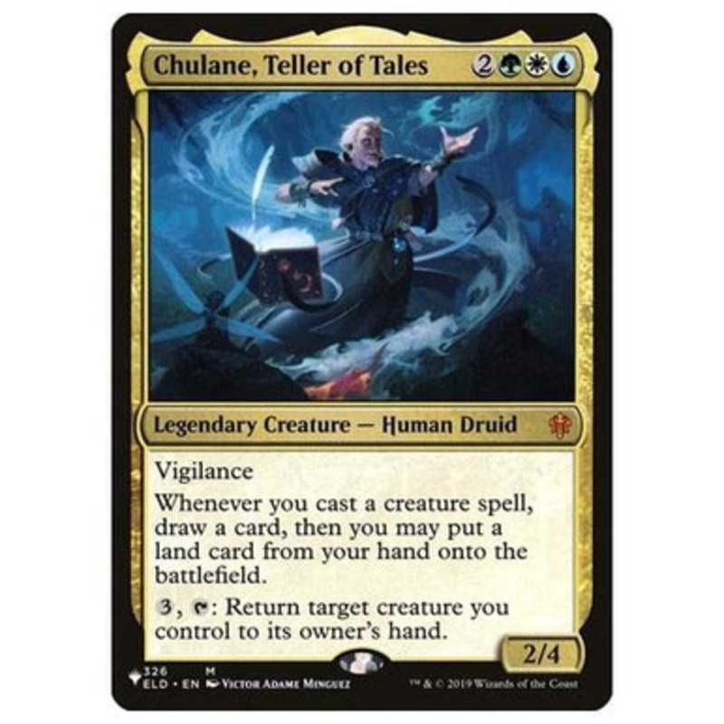 Chulane, Teller of Tales (non-foil) (The List Reprint) | Throne of Eldraine