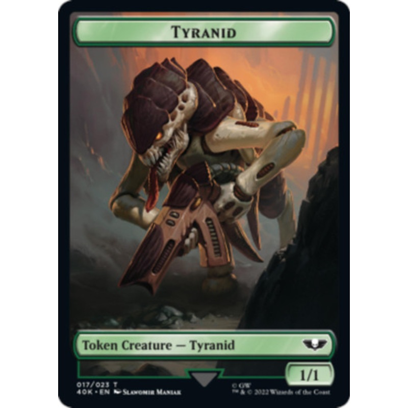 Tyranid #17 / Tyranid #18 Token