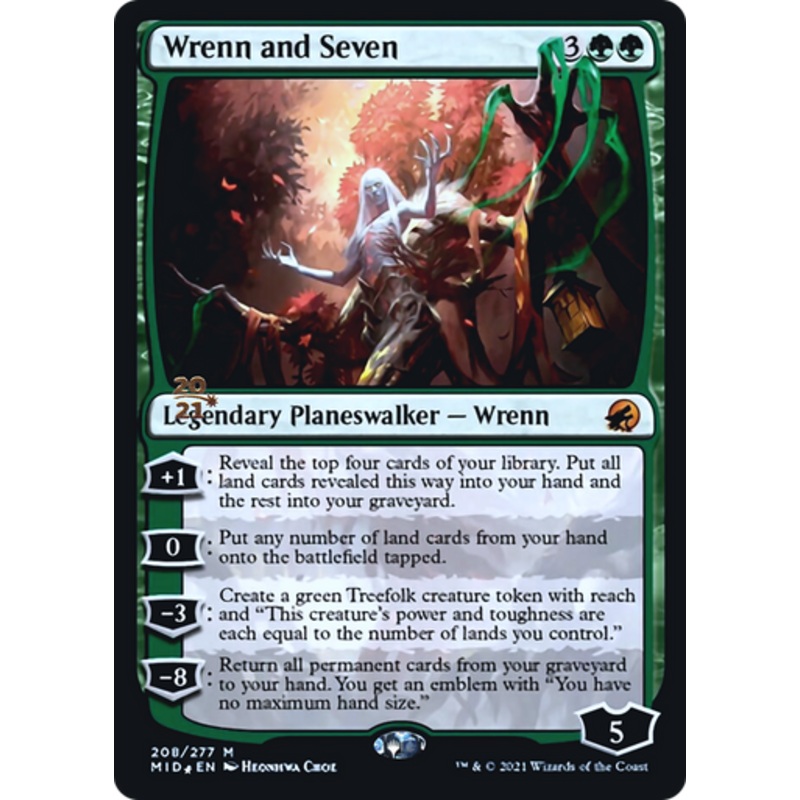 Wrenn and Seven (Prerelease foil) | Innistrad: Midnight Hunt