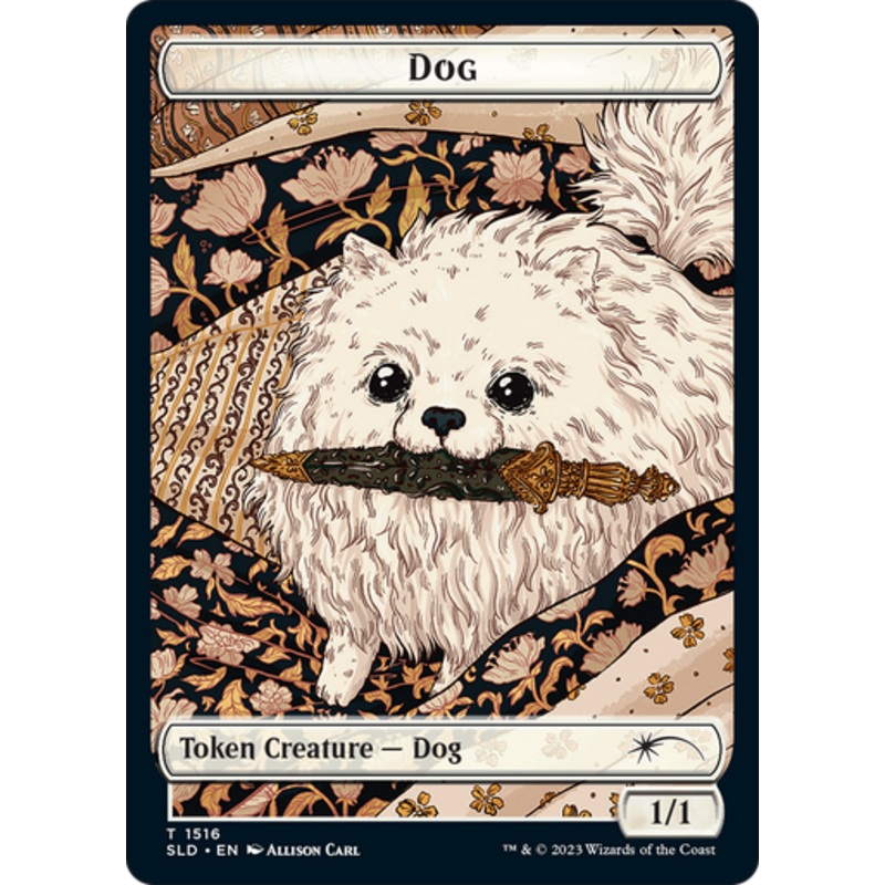 Cat // Dog Token (Foil) (Raining Cats and Dogs) | Secret Lair Drops