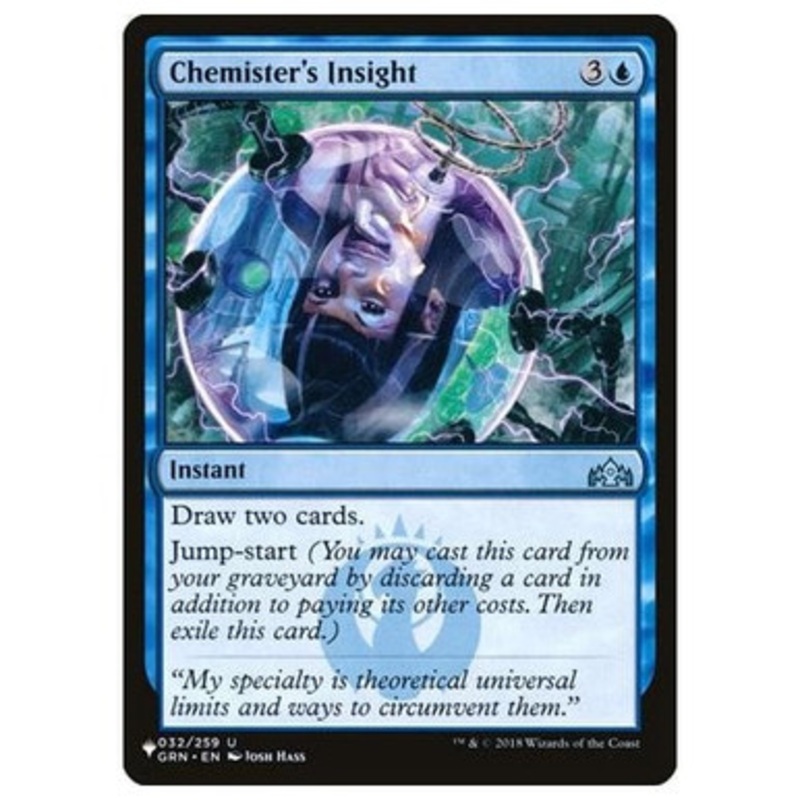 Chemister’s Insight (The List Reprint) | Guilds of Ravnica