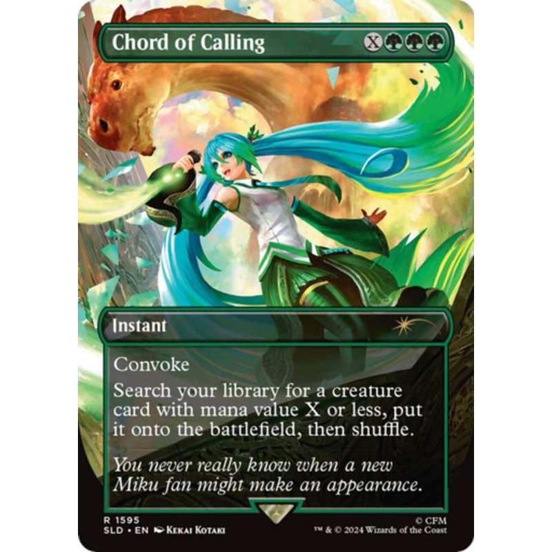 Chord of Calling (Foil) (Secret Lair – Hatsune Miku: Digital Sensation) | Secret Lair Drops