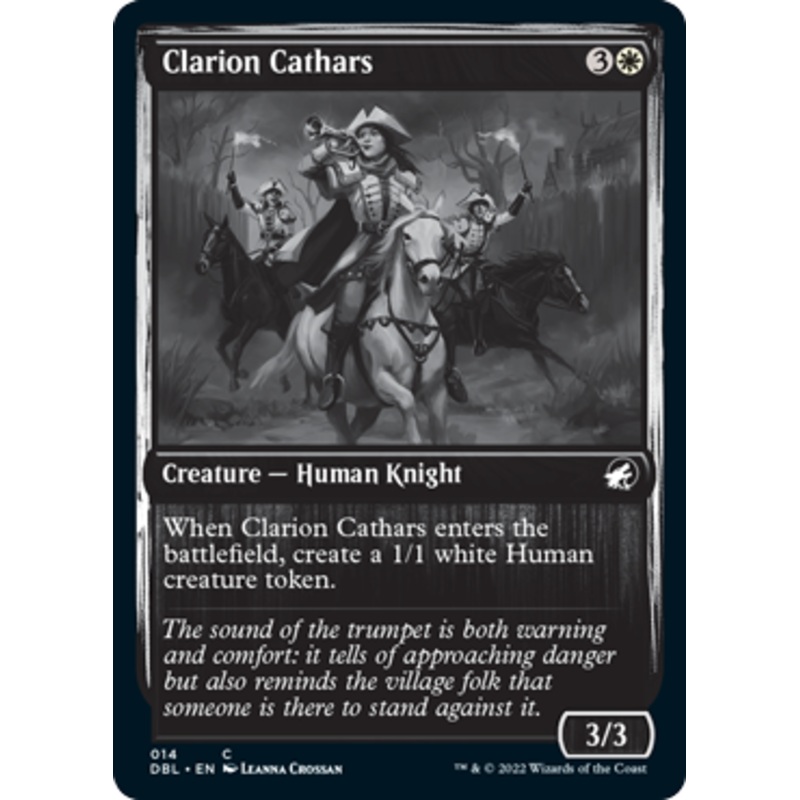 Clarion Cathars | Innistrad: Double Feature