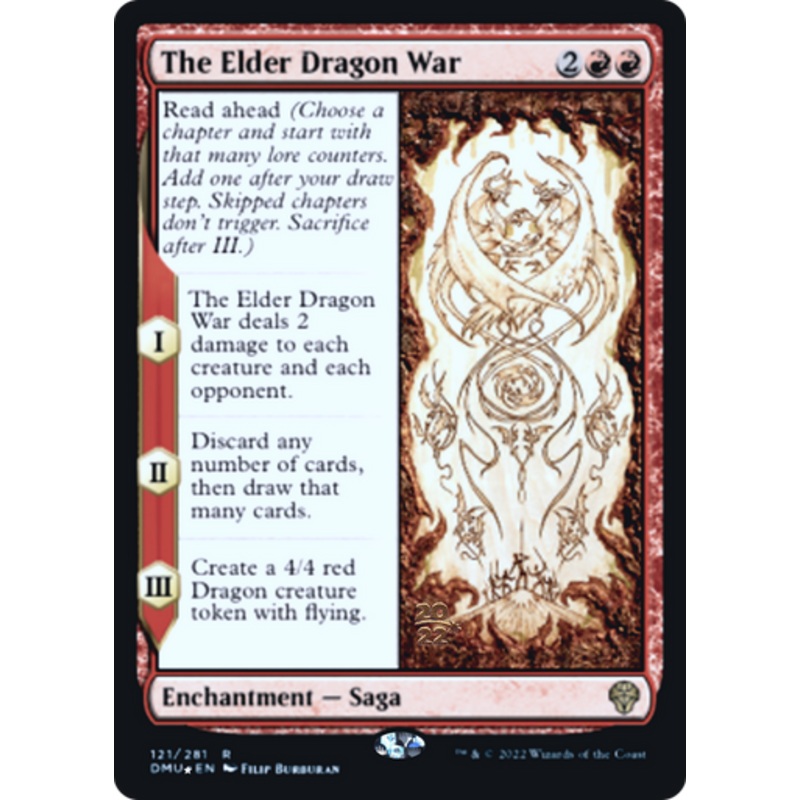 The Elder Dragon War (Prerelease foil) | Dominaria United