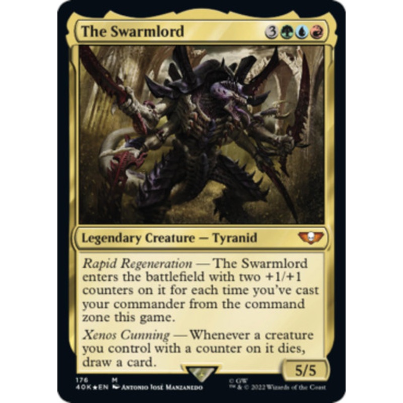 The Swarmlord (Foil) | Universes Beyond: Warhammer 40000