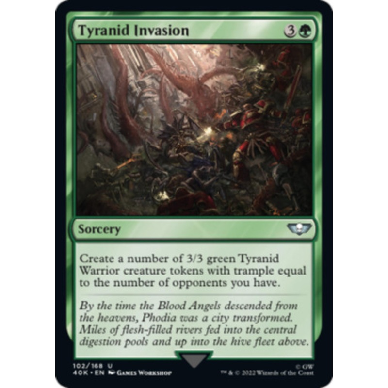 Tyranid Invasion (Surge Foil) | Universes Beyond: Warhammer 40000