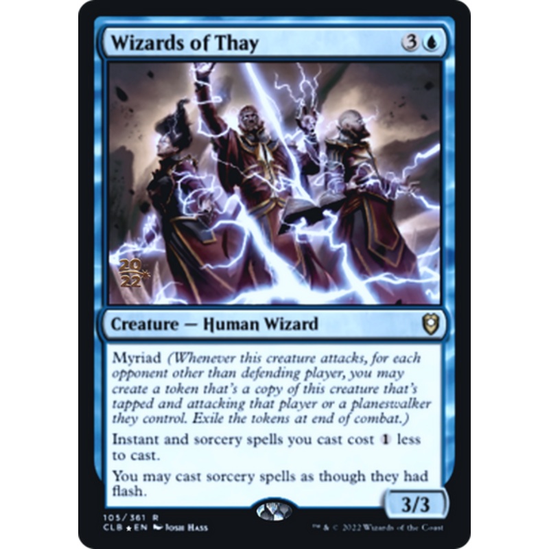 Wizards of Thay (Prerelease foil) | Commander Legends: Battle for Baldur’s Gate