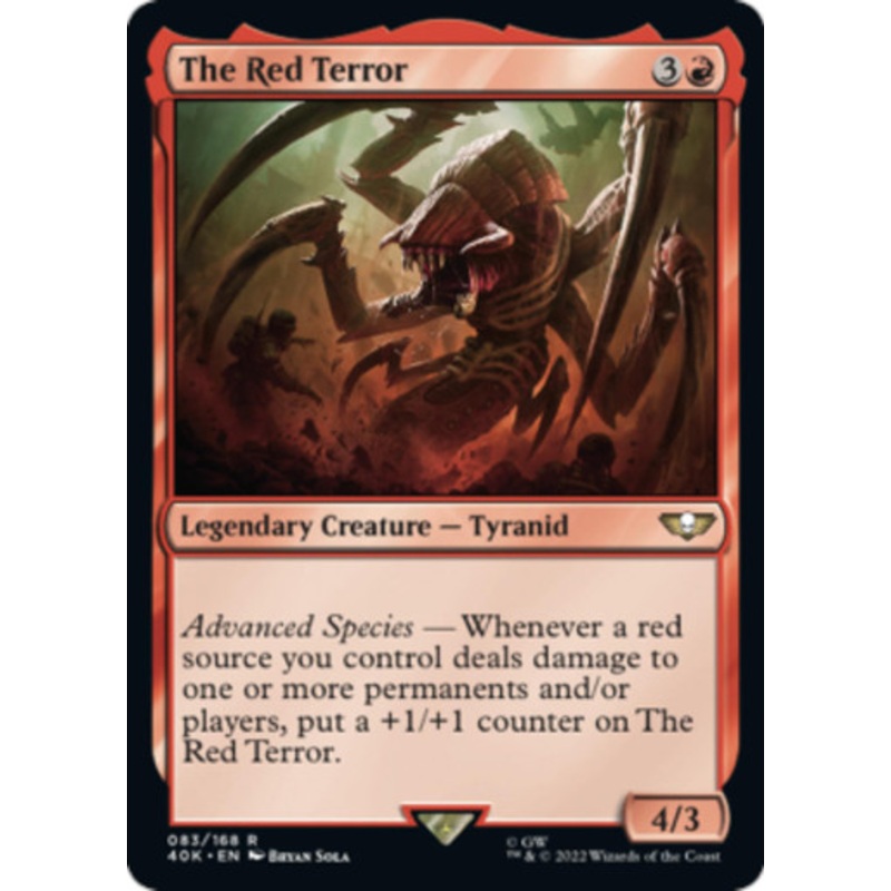 The Red Terror (Surge Foil) | Universes Beyond: Warhammer 40000