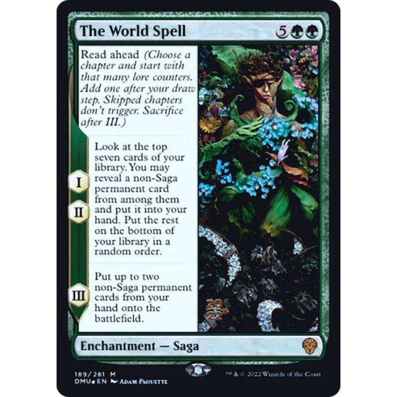The World Spell (Prerelease foil) | Dominaria United