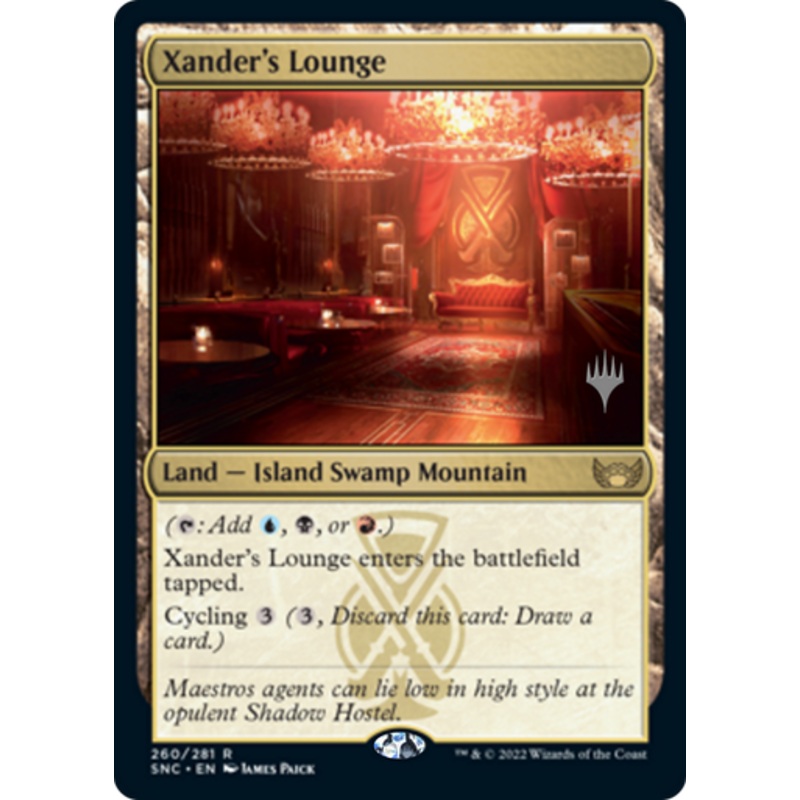 Xander’s Lounge (Promo Pack non-foil)
