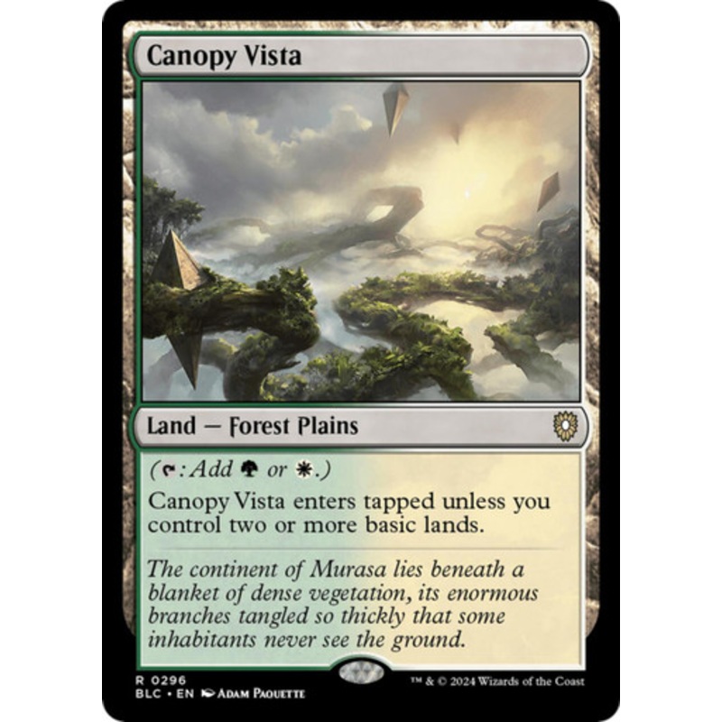 Canopy Vista | Bloomburrow Commander