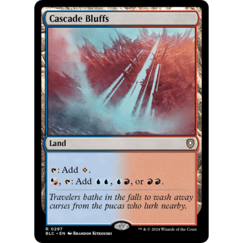 Cascade Bluffs | Bloomburrow Commander