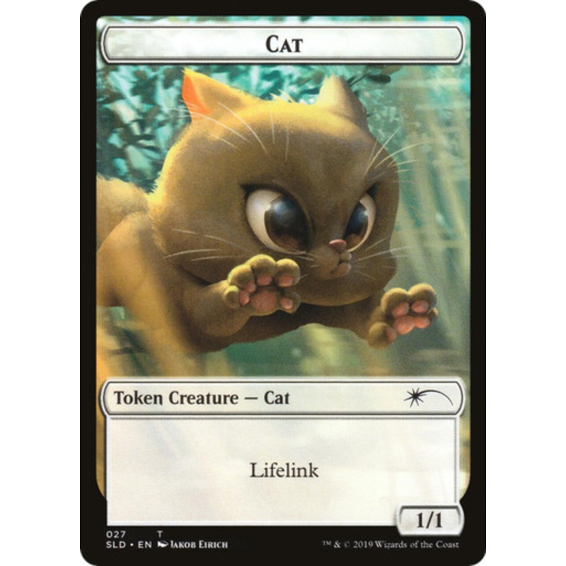 Cat Token (#27) (Secret Lair – OMG KITTIES!) | Secret Lair Drops