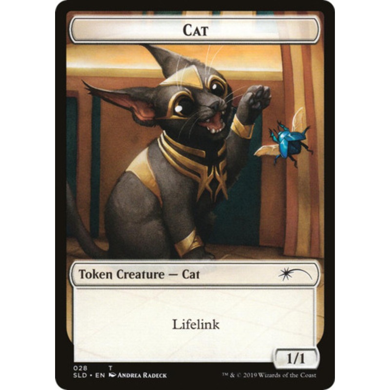 Cat Token (#28) (Secret Lair – OMG KITTIES!) | Secret Lair Drops