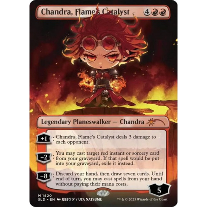 Chandra, Flame’s Catalyst (Secret Lair – Li’l’est Walkers) | Secret Lair Drops