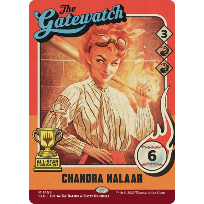 Chandra Nalaar (Secret Lair – Magic: the Baseballing) | Secret Lair Drops