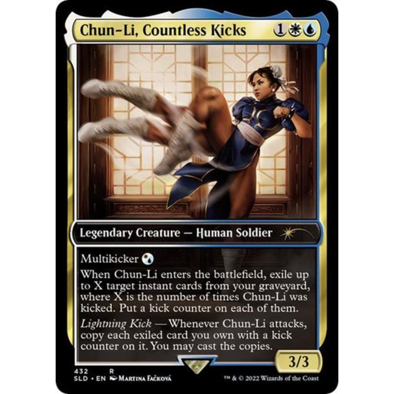 Chun-Li, Countless Kicks (Secret Lair – Street Fighter) | Secret Lair Drops