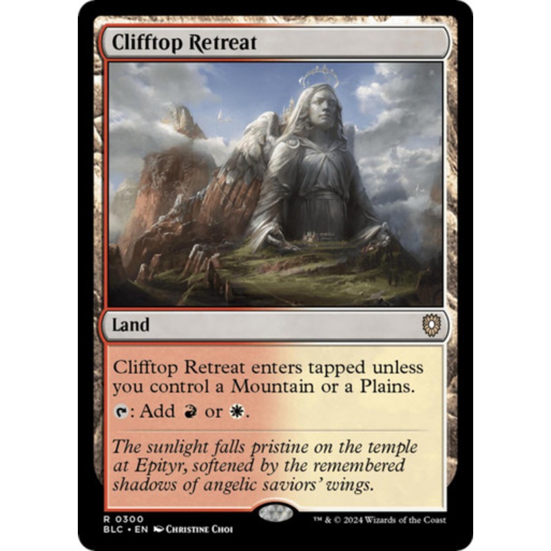 Clifftop Retreat | Bloomburrow Commander