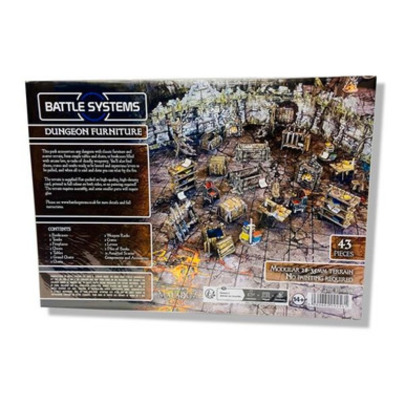 Modular Terrain: Dungeon Furniture