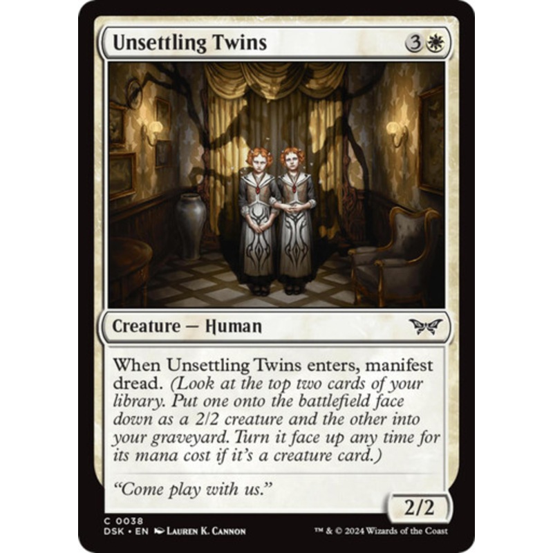 Unsettling Twins | Duskmourn: House of Horror